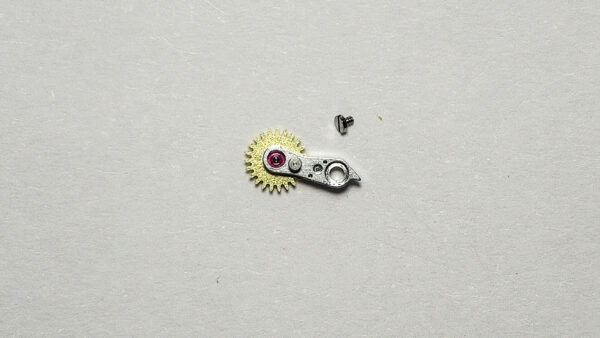 Girard-Perregaux 3080 sliding gear, mounted part