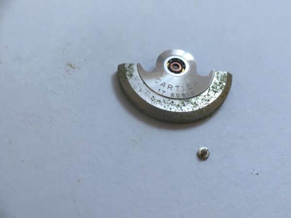 Cartier 2670 (ETA) oscillating weight, assembled part 1143/1