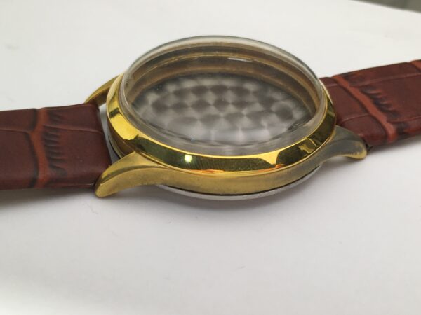 Vintage Breitling gold plated case for chronograph watch Venus 188 - Image 4