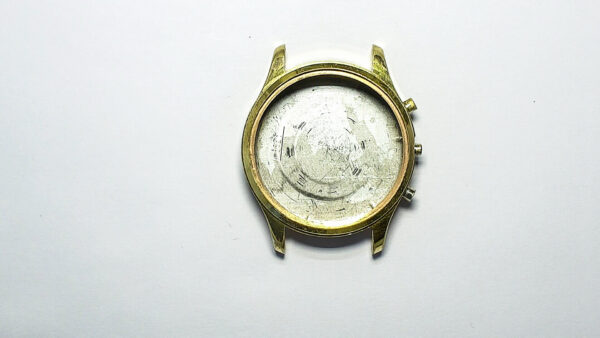 Venus cal 188 gold plated case part