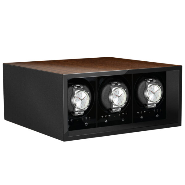 Elegant Boxy BLDC Safe 03 watch winder for 3 watches - Image 2