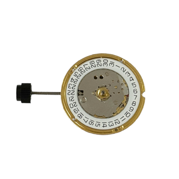 ETA F04.111 8 3/4 quartz movement with date on 3 o'clock H1= 1.06