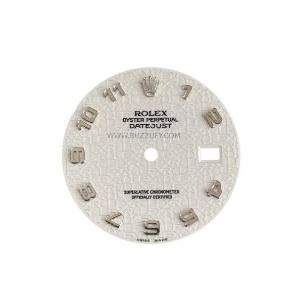 Ivory Roman dial for Rolex Datejust 16234 watches