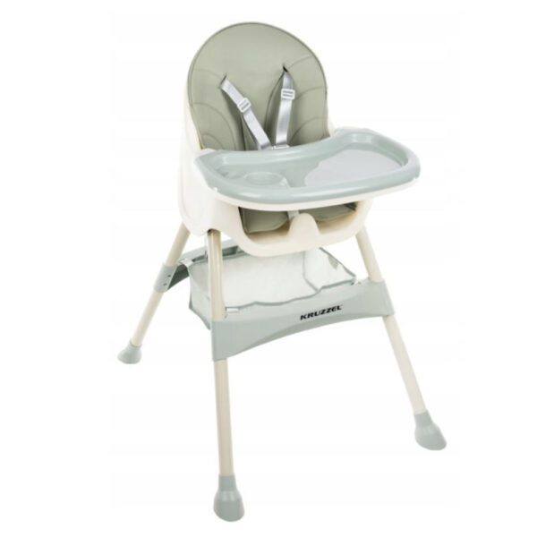 Kruzzel light green feeding chair for child's