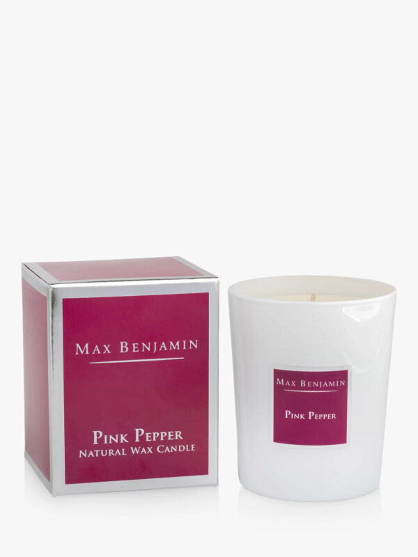 Max Benjamin Pink Pepper Natural Wax Candle