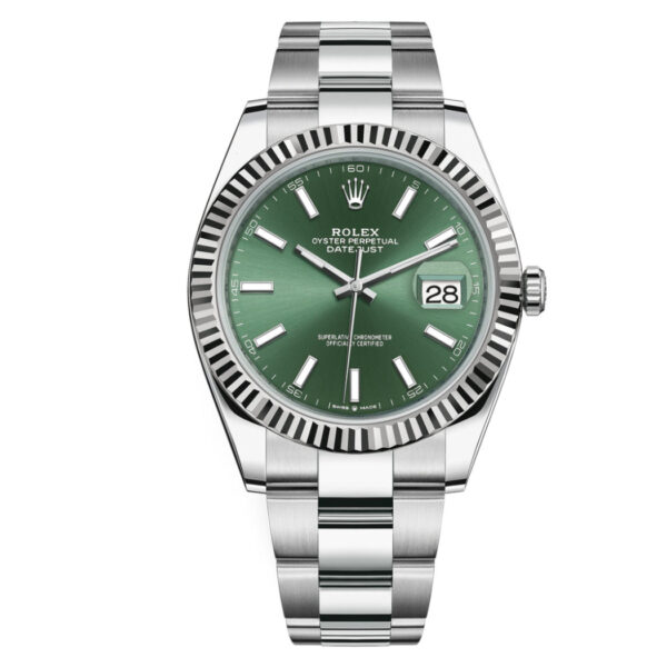 New Rolex Datejust 126334 green dial part 41mm - Image 2