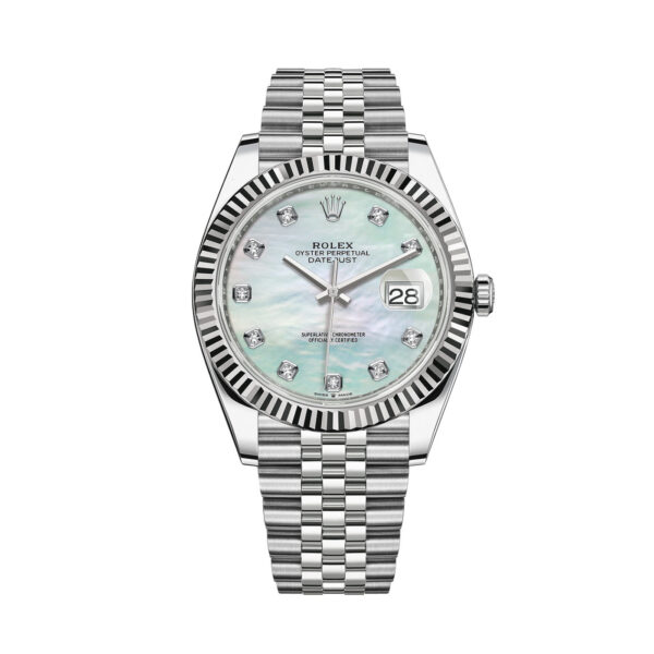 New Rolex Datejust 126334 NG MOP dial with diamonds 41 mm 2022