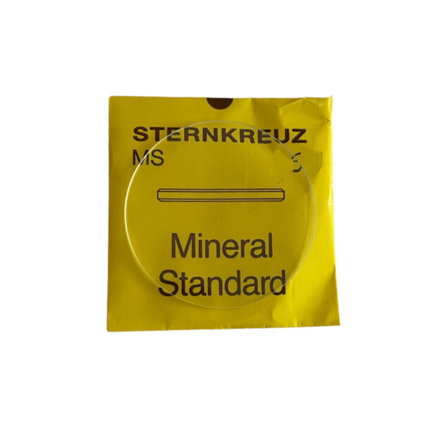 New Sternkreuz MS watch flat mineral glass 25.5 mm x 1.0 mm