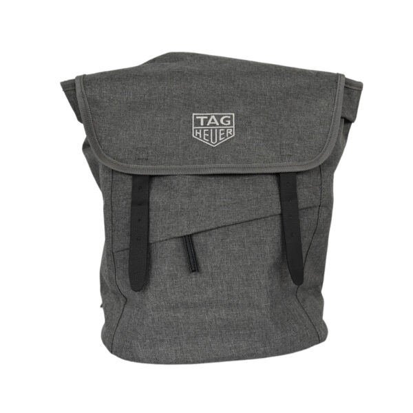 New Tag Heuer grey backpack with logo