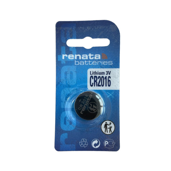 Renata CR2016 lithium battery 3V