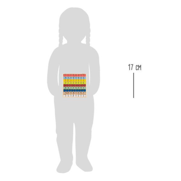 Small Foot Wooden Colourful Multiplication Table Educate - Image 3