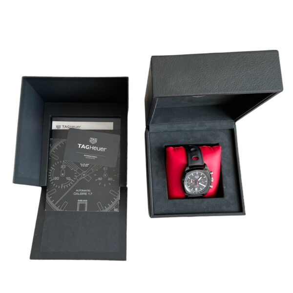 TAG Heuer Monza automatic Men's watch Anniversary Limited Production Black PVD Titanium 42mm CR2080.FC6375 - Image 8