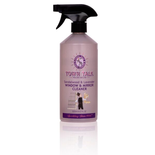 Town Talk sandalwood and lavender window and mirror cleaner 620 ml