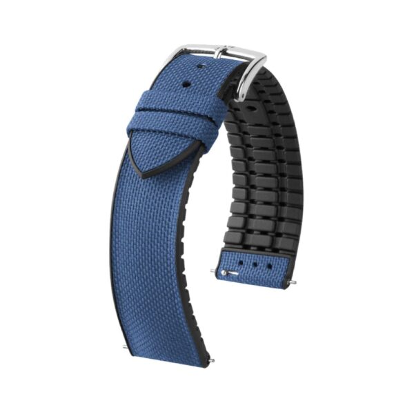 Hirsch Arne L blue watch strap, 18 mm, 0925090180-2-18