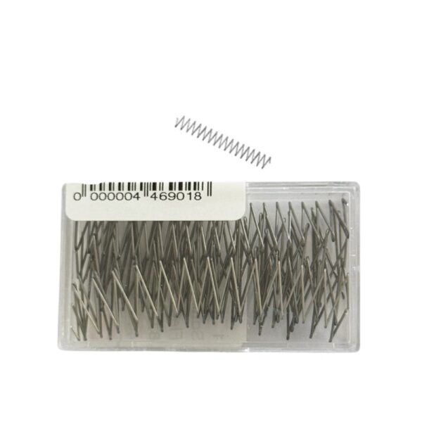 Assortment of flat springs for clasps, 8 pcs, 8 - 18 mm