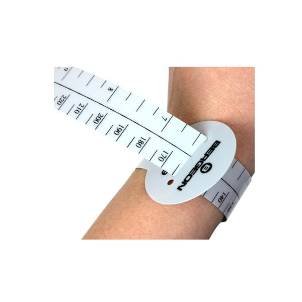 Bergeon 6789-G watch band measuring gauge for wrist - Image 2