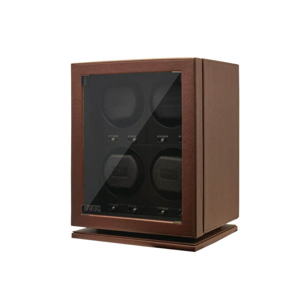 BLDC-B04 Watch winder for 4 watches, dark brown - Image 3