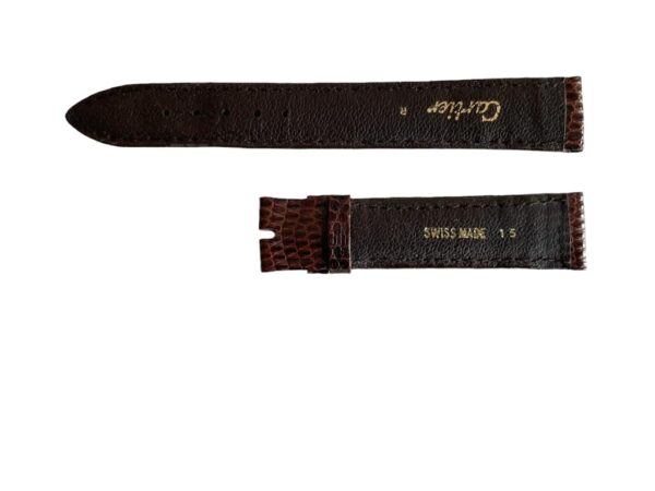 Cartier brown leather strap 15 mm - Image 2