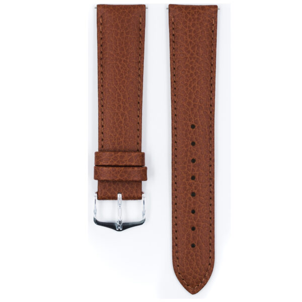 Hirsch Kansas L Golden brown leather watch strap 16 mm 01502070-2-16 - Image 2