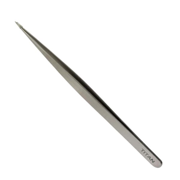 Long titanium soldering tweezer, acid-resistant, 160mm