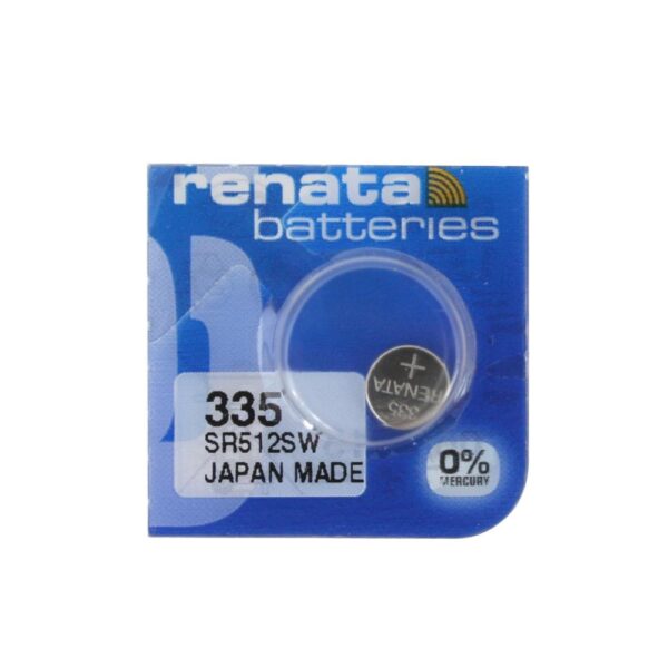 Renata 335 SR512SW watch coin battery 1.55V